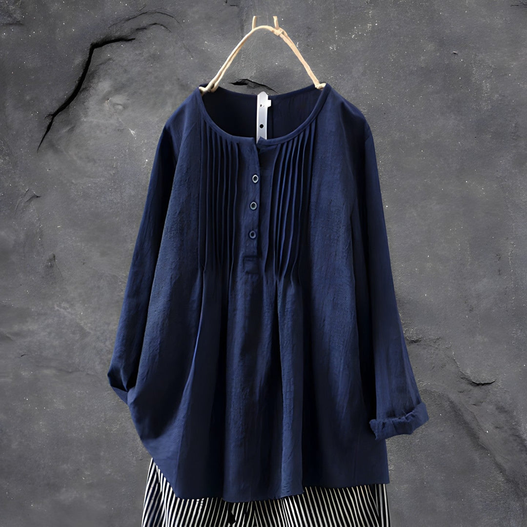 Stilla | Bomuldsbluse Agnete