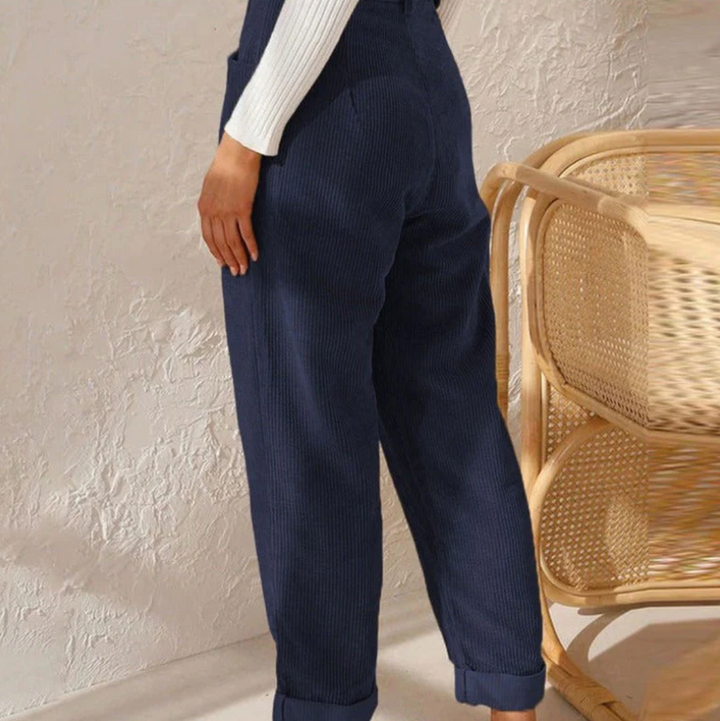 Stilla | Casual ribbed corduroy pants