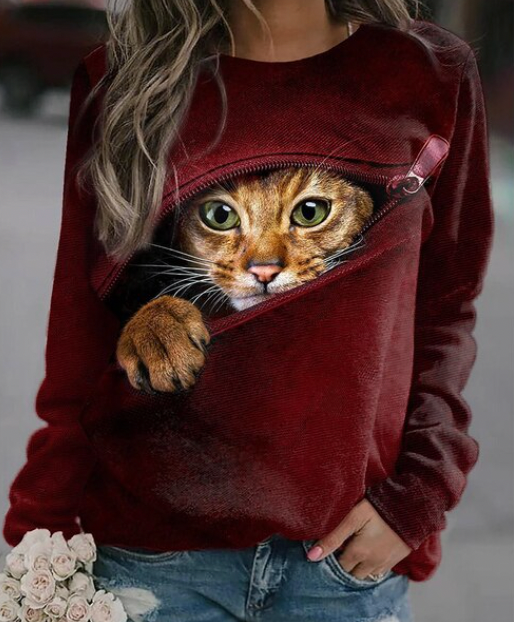 Stilla | Dame Sweatshirt Med Print