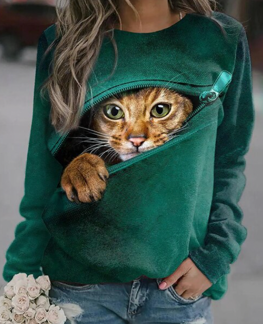 Stilla | Dame Sweatshirt Med Print