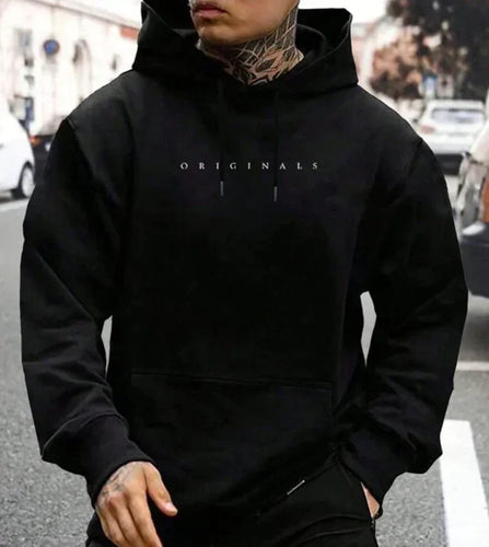 Stilla | Streetwear Efterårs Hoodie med Hætte til Mænd