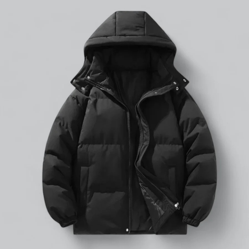 Stilla | Isoleret Hoodie-Pufferjakke til mænd — Klar til vinter