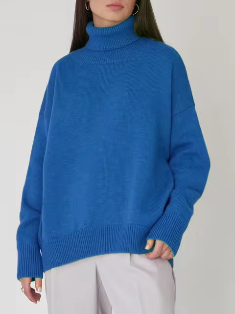 Stilla | Løs Pasform Rullekrave Sweater