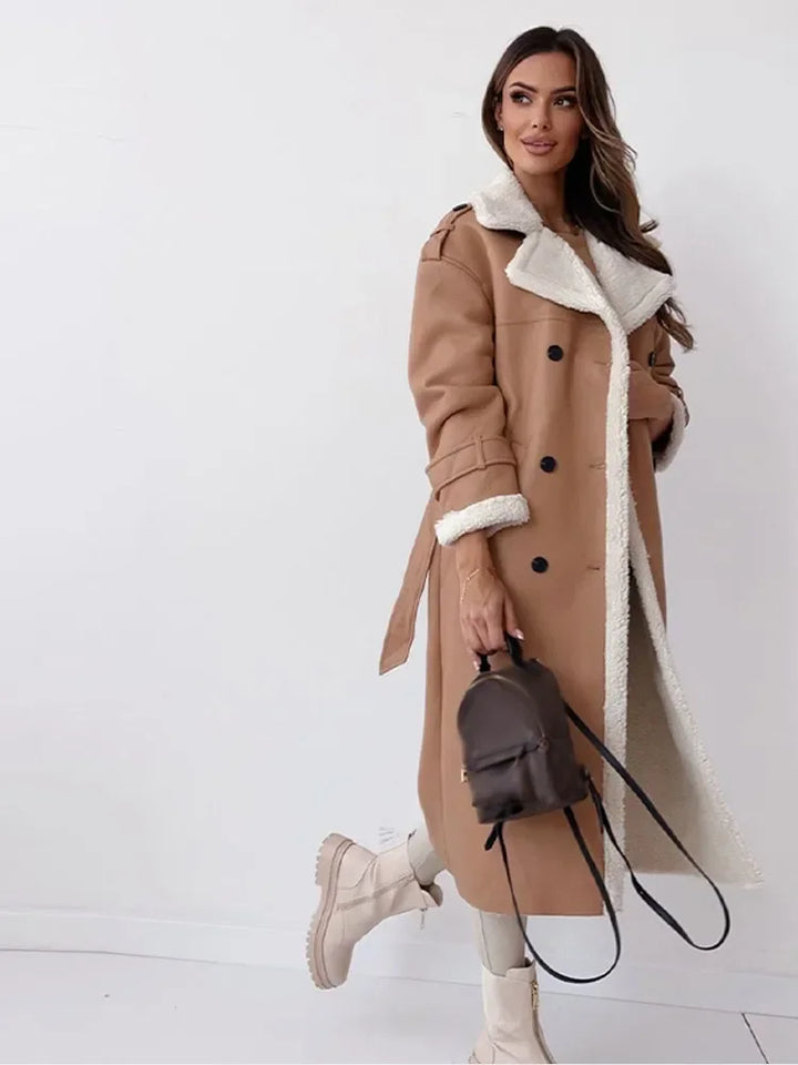 Stilla | Elegant Lang Vinterfrakke Damer