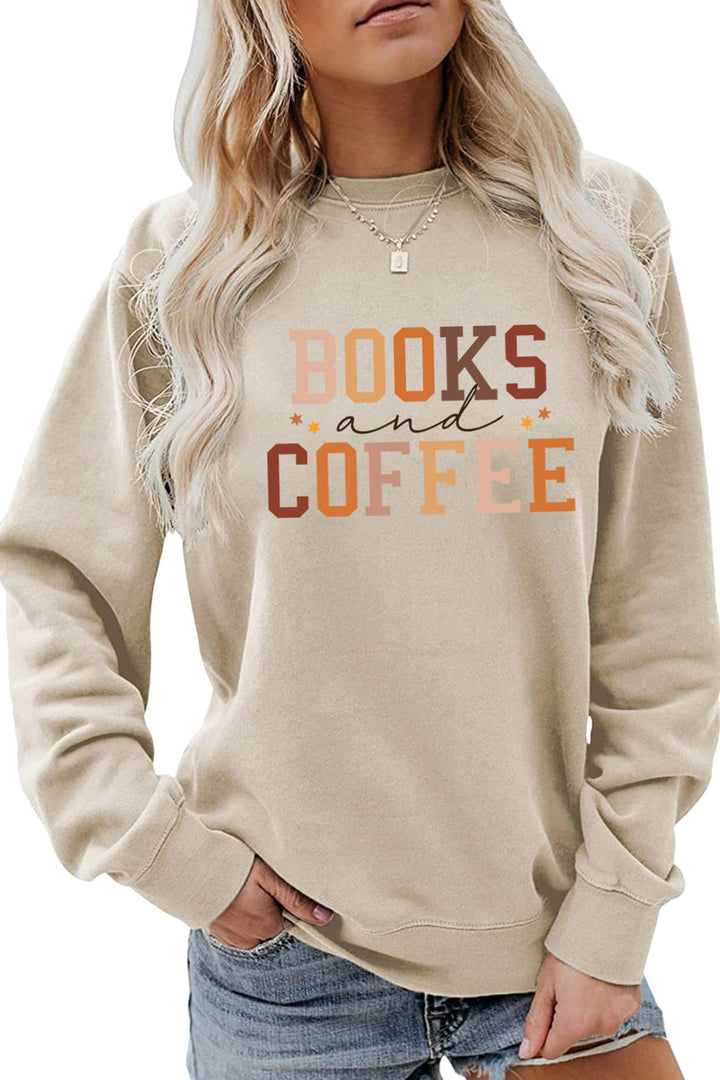 Stilla | Bøger Café Bogstaver Trykte Sweatshirts