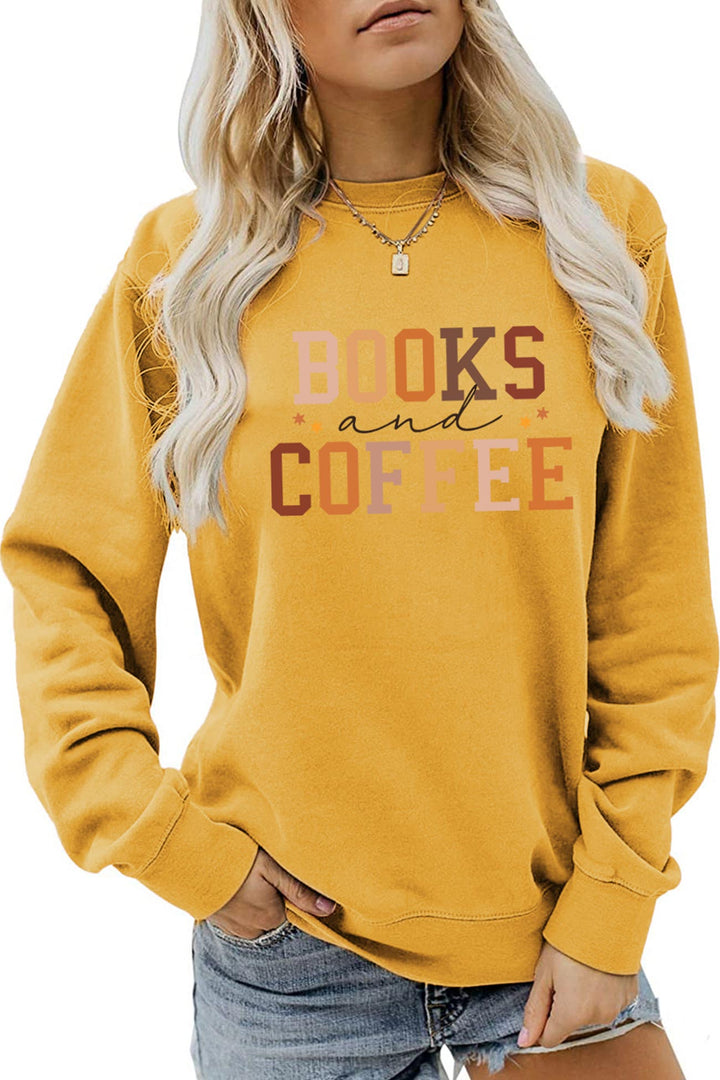 Stilla | Bøger Café Bogstaver Trykte Sweatshirts