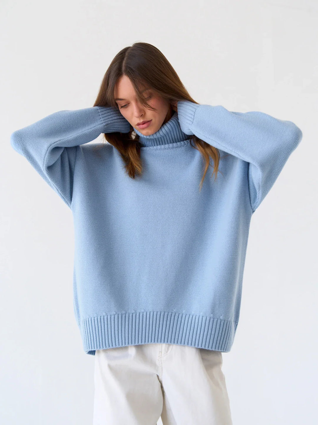 Stilla | Løs Pasform Rullekrave Sweater
