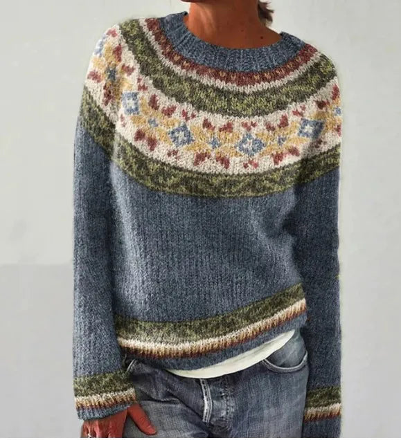 Stilla | Retro Stil Sweater