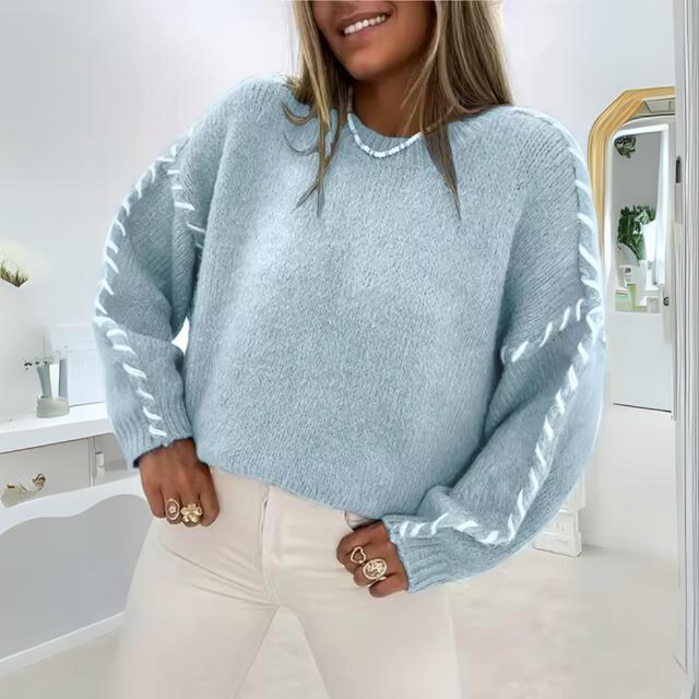 Stilla | Elegant og Varm Størrelse Pullover