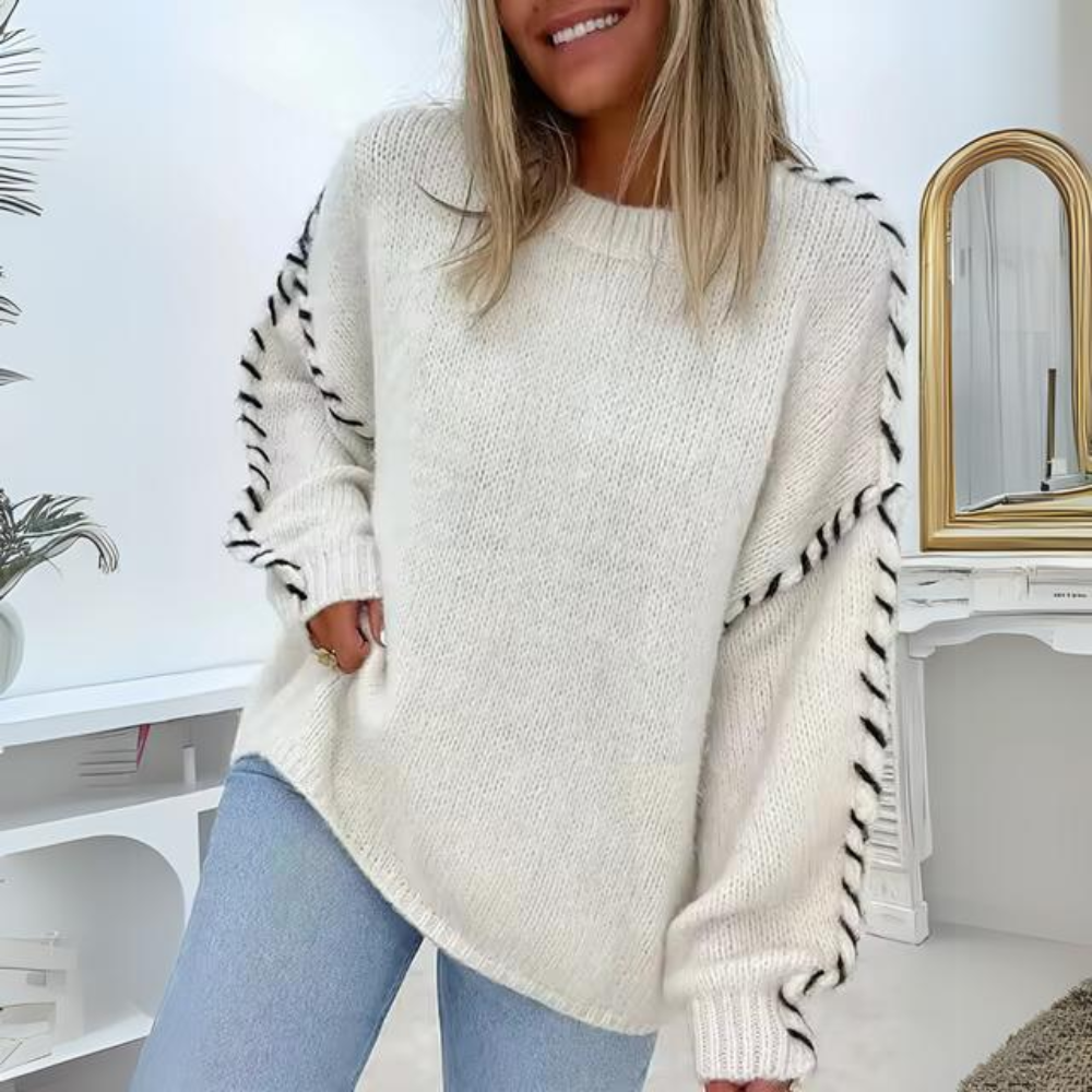 Stilla | Elegant og Varm Størrelse Pullover