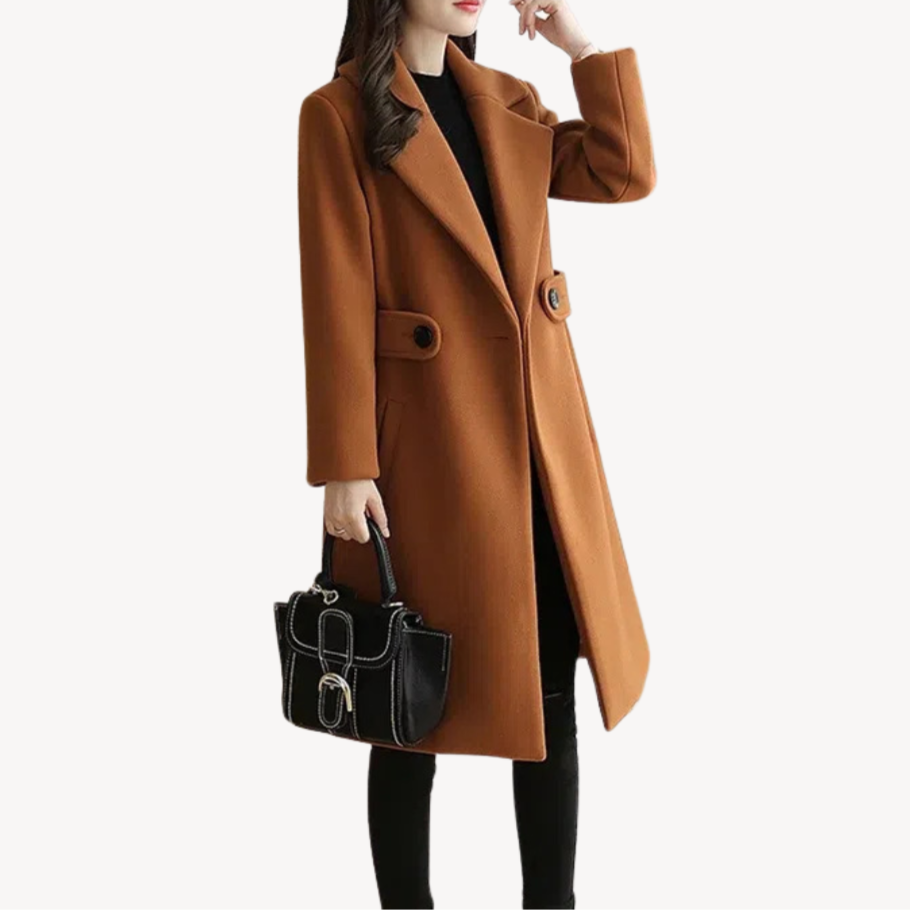 Stilla | Damers Uld-Trenchcoat