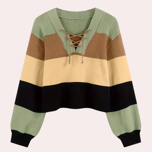 Stilla | Elegant Afkortet Sweater til Kvinder