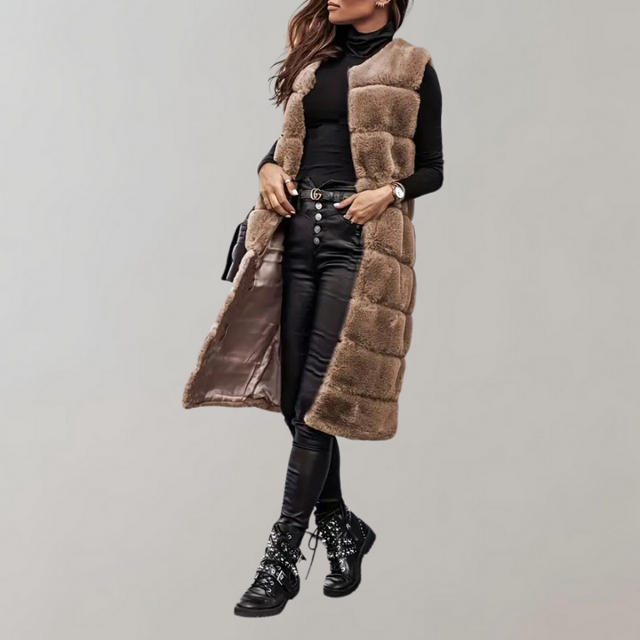 Stilla | Elegant Lang Vest Haika Til Kvinder Unik Stil Og Komfort!