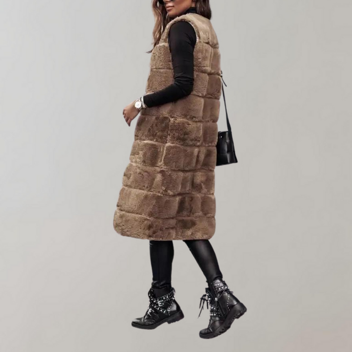 Stilla | Elegant Lang Vest Haika Til Kvinder Unik Stil Og Komfort!