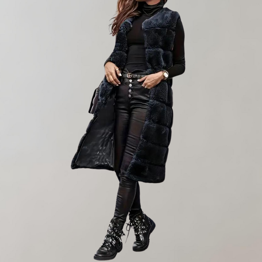Stilla | Elegant Lang Vest Haika Til Kvinder Unik Stil Og Komfort!