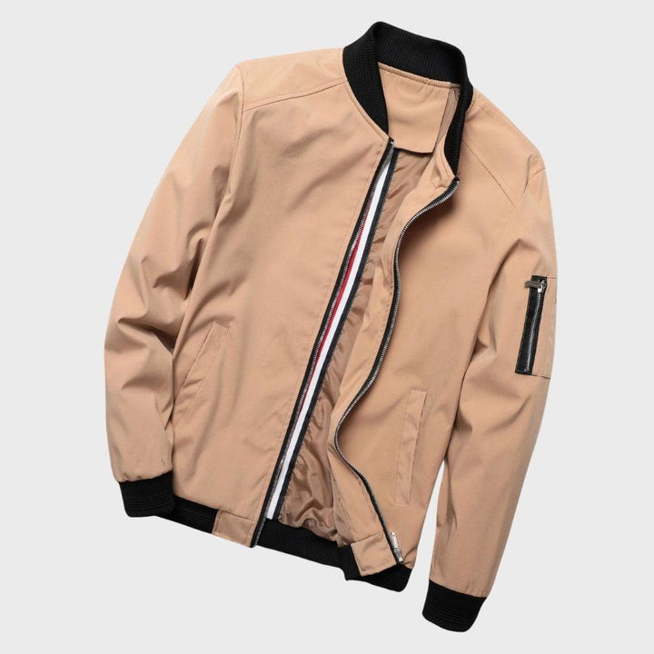 Stilla | Slim-Fit Krølfri Jakke til Mænd For Alle Årstider