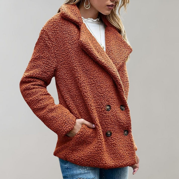 Stilla | Dame Teddy Oversized Jakke