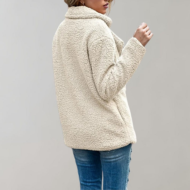 Stilla | Dame Teddy Oversized Jakke