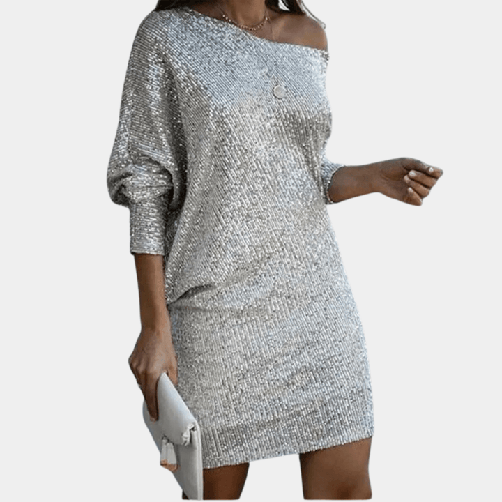 Stilla | Stilfuld Off-Shoulder Kjole til Kvinder