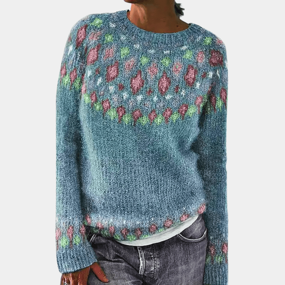 Stilla | 3D-trykt Blød Sweater til Kvinder