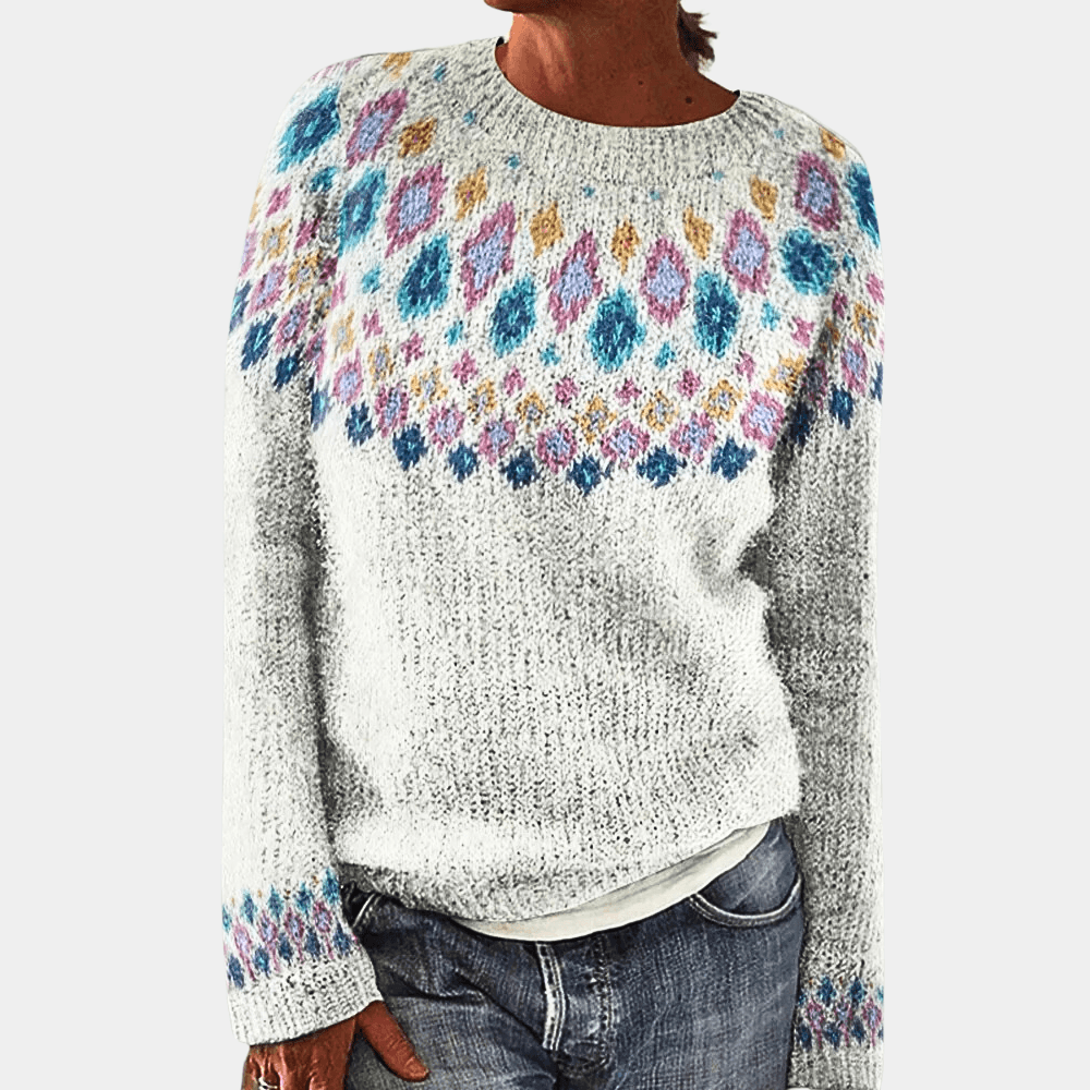Stilla | 3D-trykt Blød Sweater til Kvinder