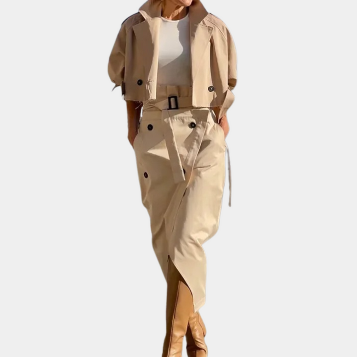 Stilla | Elegant Trenchcoat Sæt Til Kvinder For Et Tidstløst Look