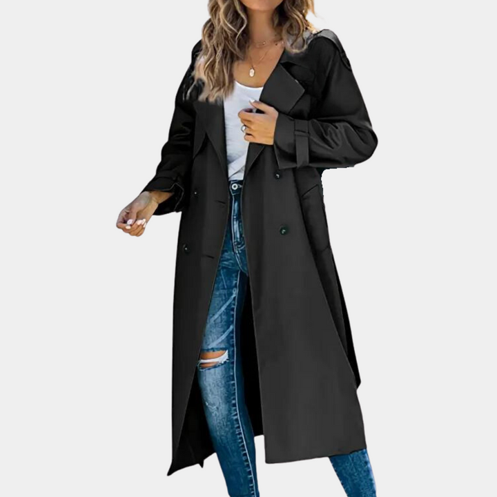 Stilla | Elegant Dames Trenchcoat, Der Sikrer En Raffineret Stil