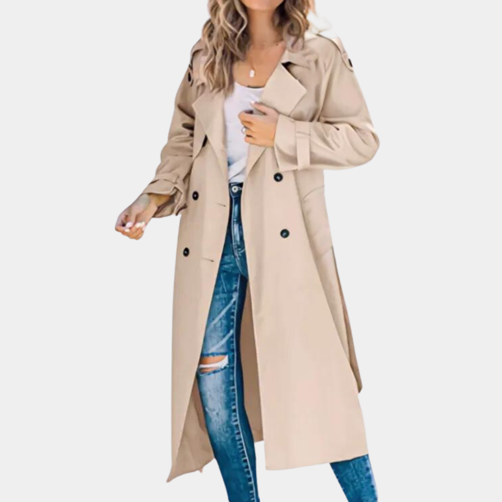 Stilla | Elegant Dames Trenchcoat, Der Sikrer En Raffineret Stil