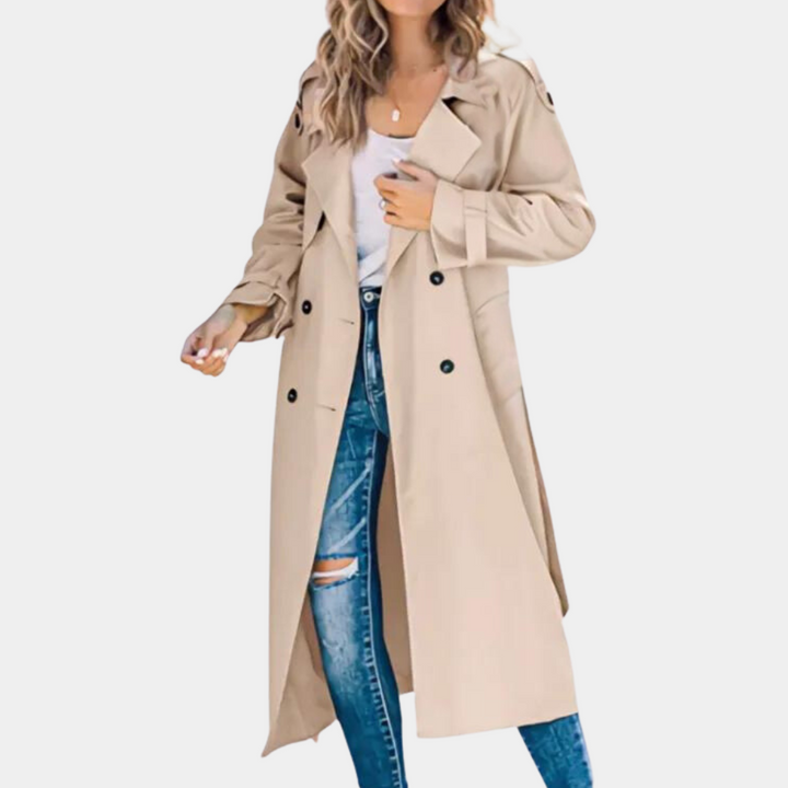 Stilla | Elegant Dames Trenchcoat, Der Sikrer En Raffineret Stil