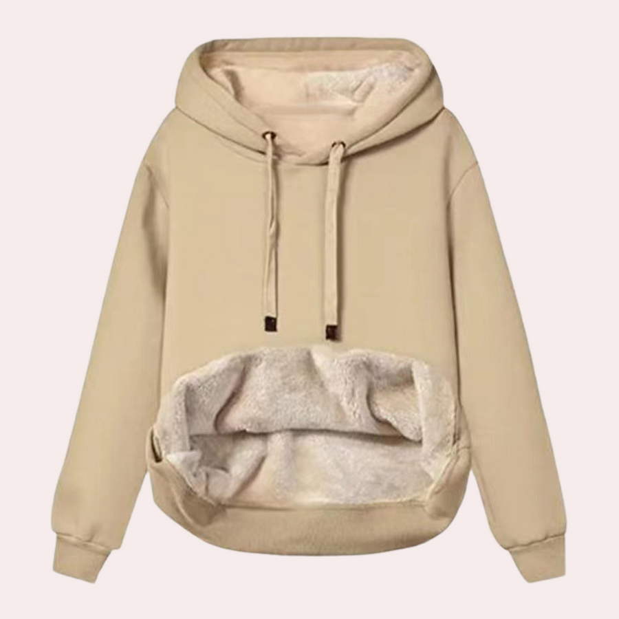 Stilla | Trendy og minimalistisk sweatshirt med hætte