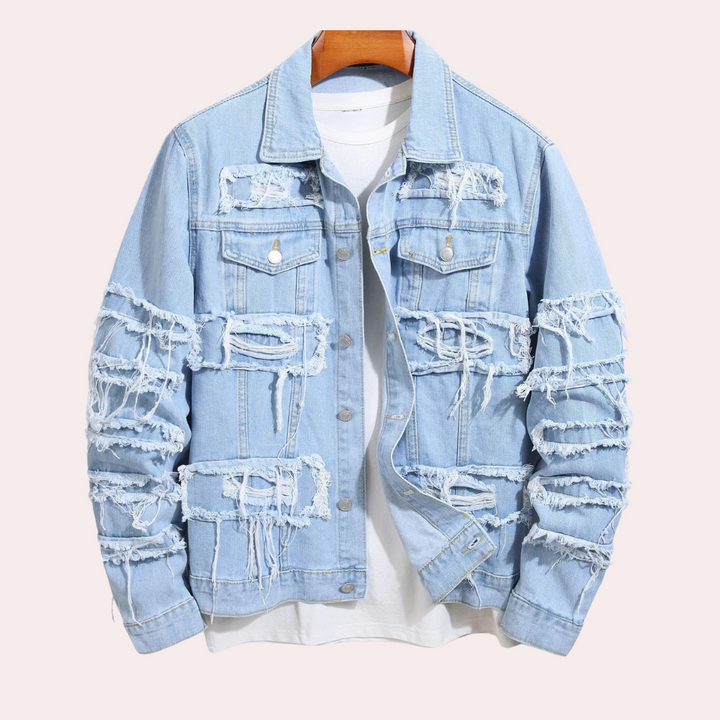 Stilla | Afslappet Denim Jakke til Herrer