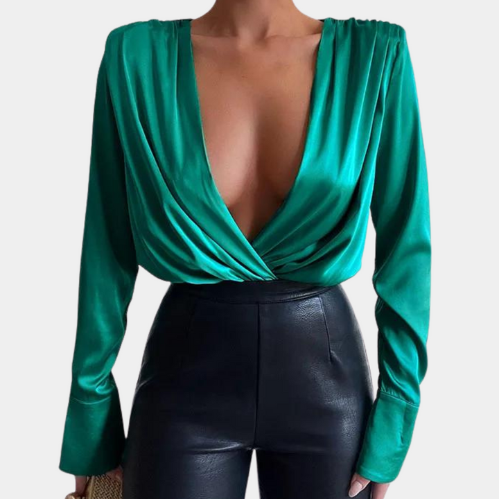 Stilla | Smart Bluse Med Lange Ærmer Til Kvinder, For Et Raffineret Look