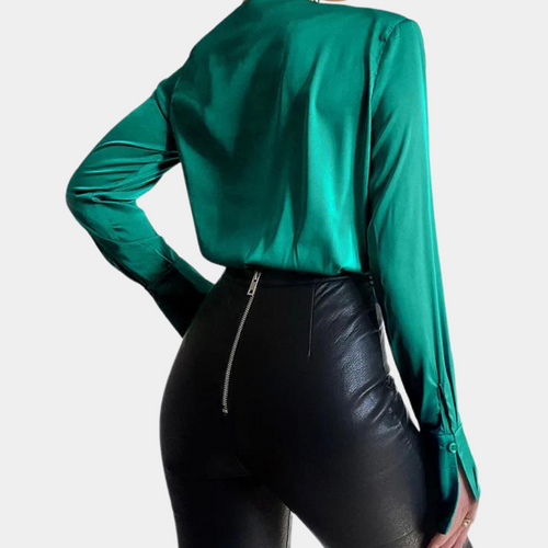 Stilla | Smart Bluse Med Lange Ærmer Til Kvinder, For Et Raffineret Look
