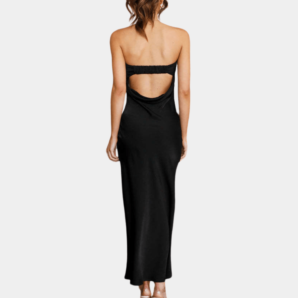 Stilla | Rygfri Tube Top Kjole