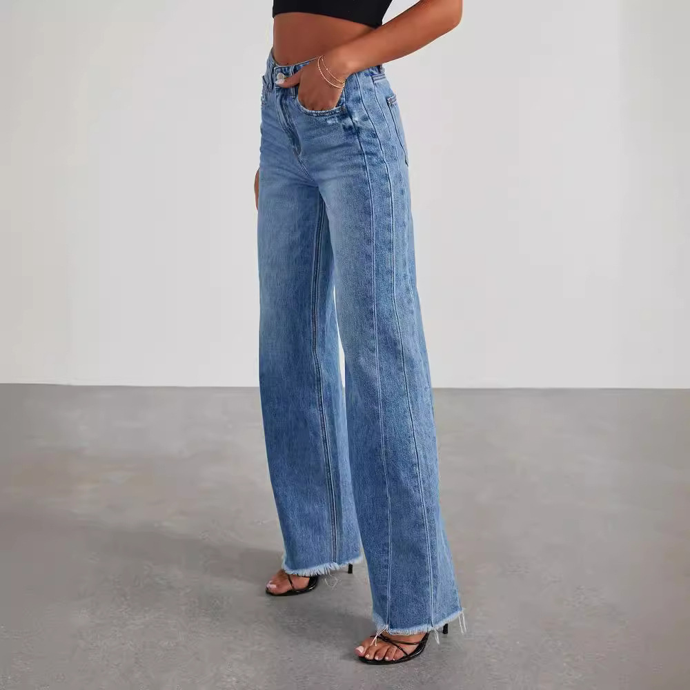 Stilla | Damejeans Med Høj Talje Til En Løs Stil