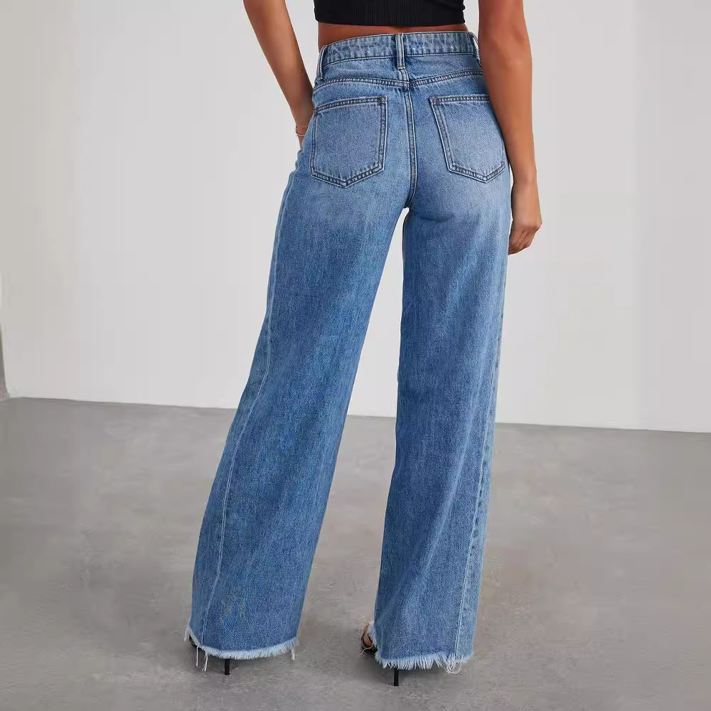 Stilla | Damejeans Med Høj Talje Til En Løs Stil