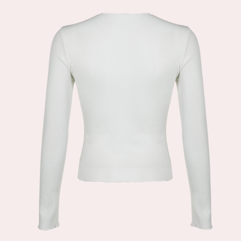 Stilla | Langærmet top til kvinder til et afslappet look