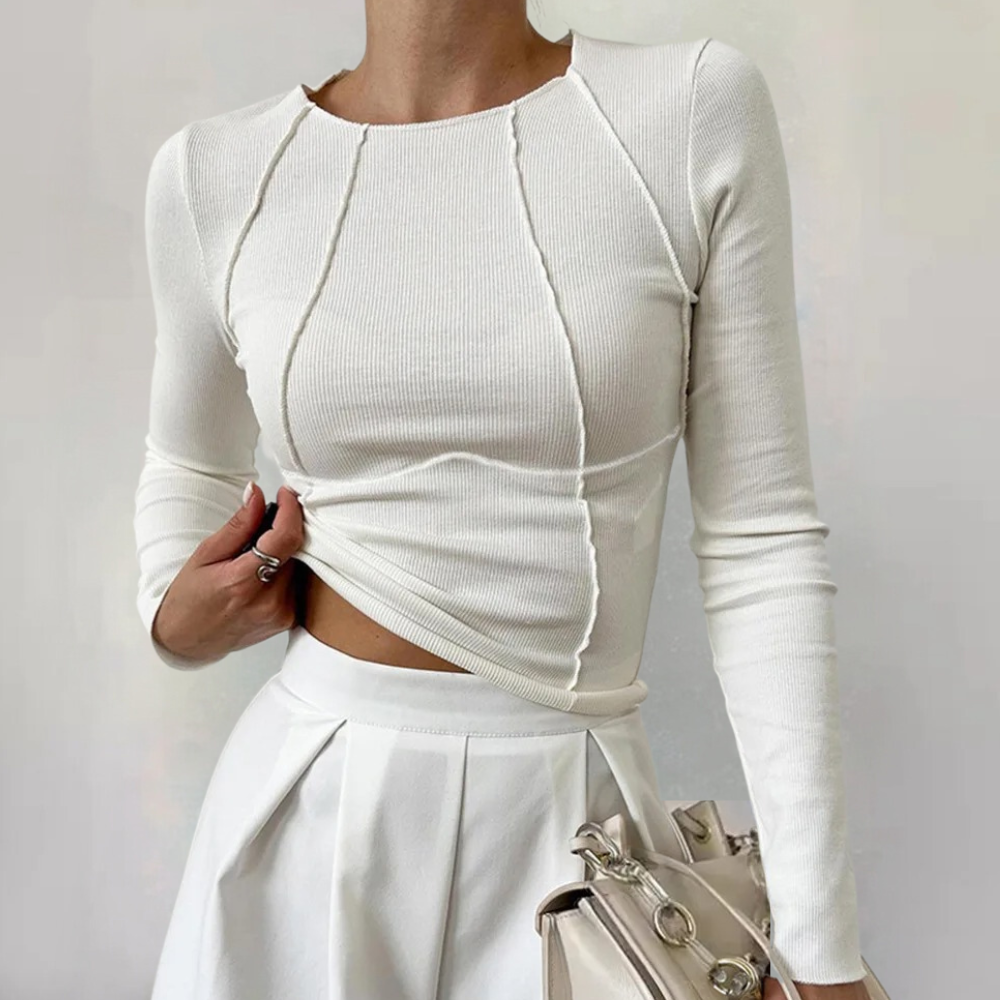 Stilla | Langærmet top til kvinder til et afslappet look