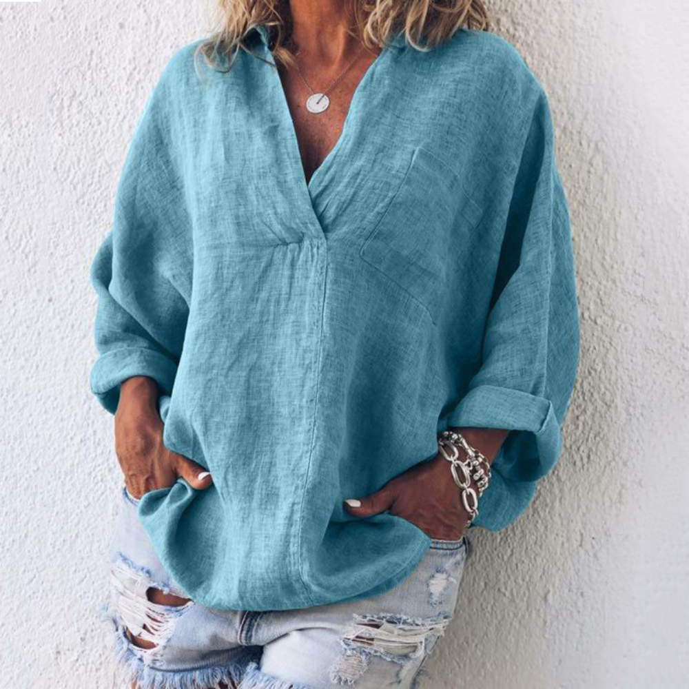 Stilla | Luksuriøs Oversize Bluse til Kvinder