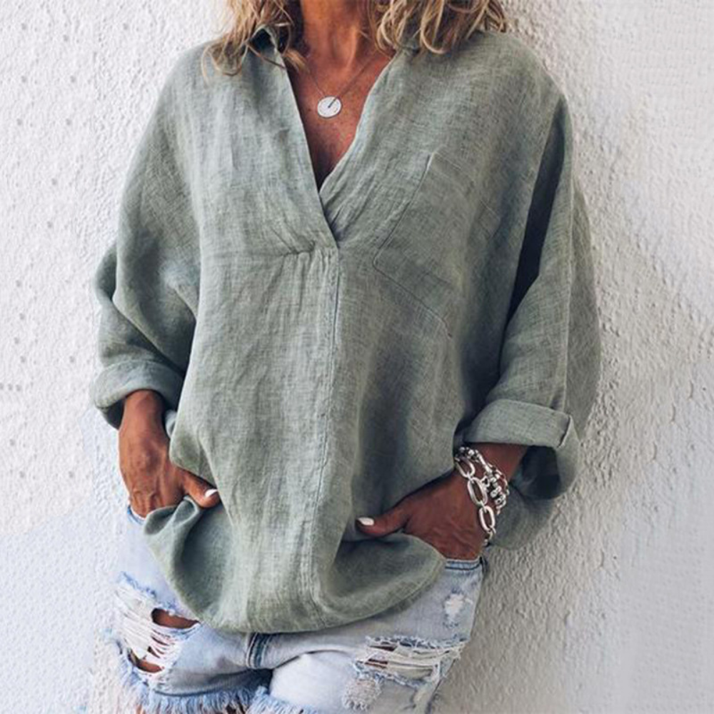 Stilla | Luksuriøs Oversize Bluse til Kvinder