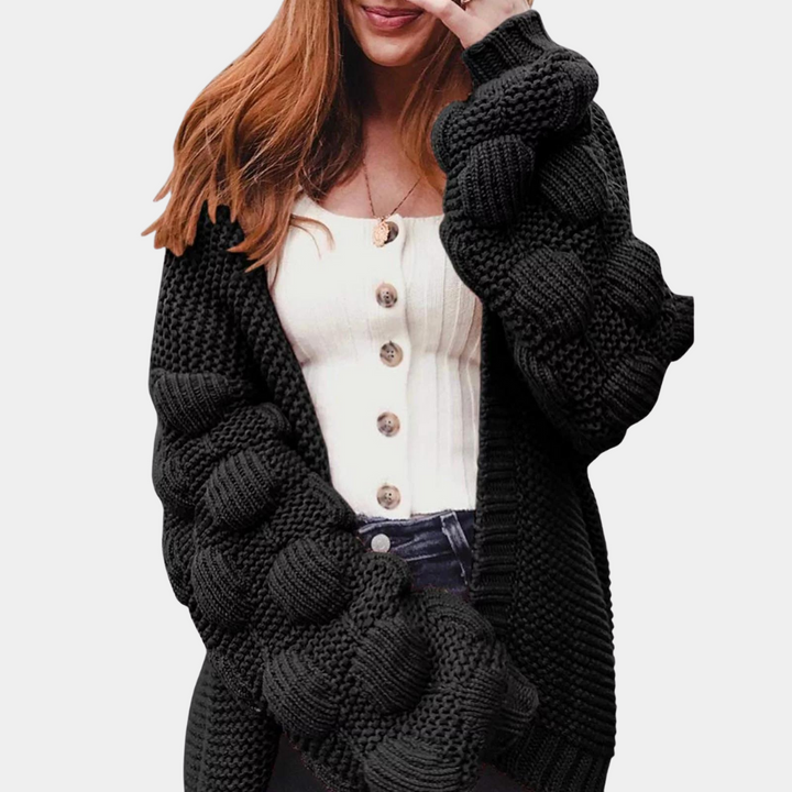 Stilla | Jakke I Retro Stil Med Løse Puffærmer