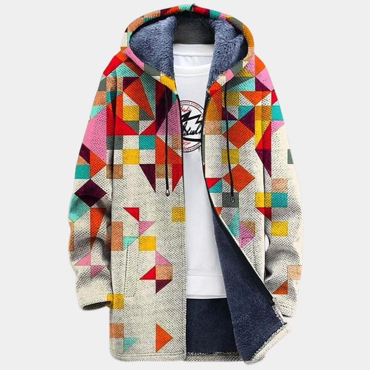 Stilla | Retro farveblok vest til mænd