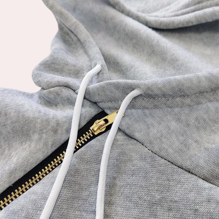 Stilla | Sweaterkjole med Hætte til Kvinder