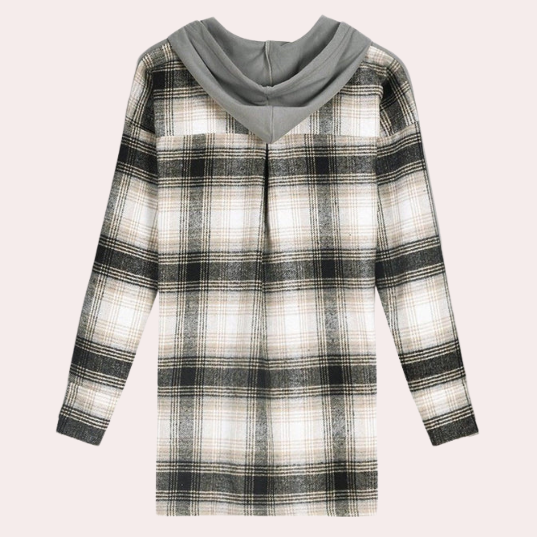 Stilla | Moderne Langærmet Sweater i Patchwork Stil