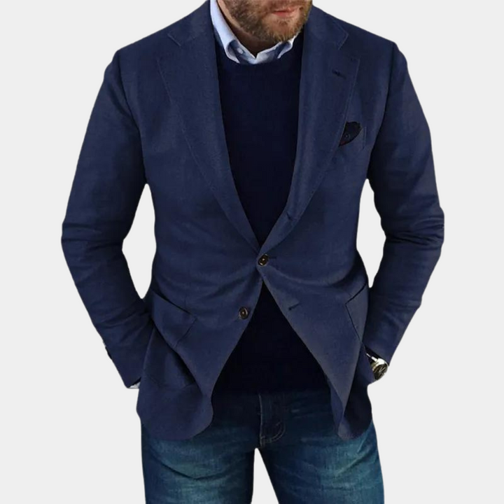 Stilla | Casual Jakke med Knapper til Mænd