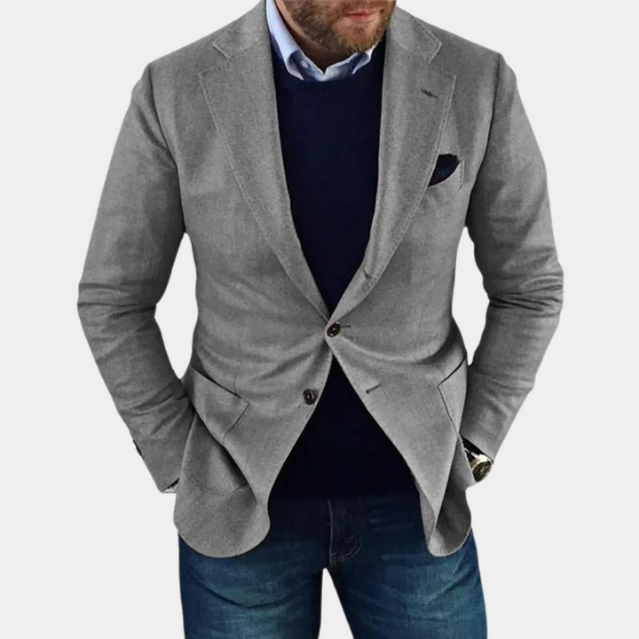 Stilla | Casual Jakke med Knapper til Mænd