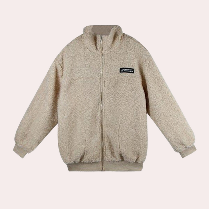 Stilla | Blød Sweater med Lynlås til Kvinder