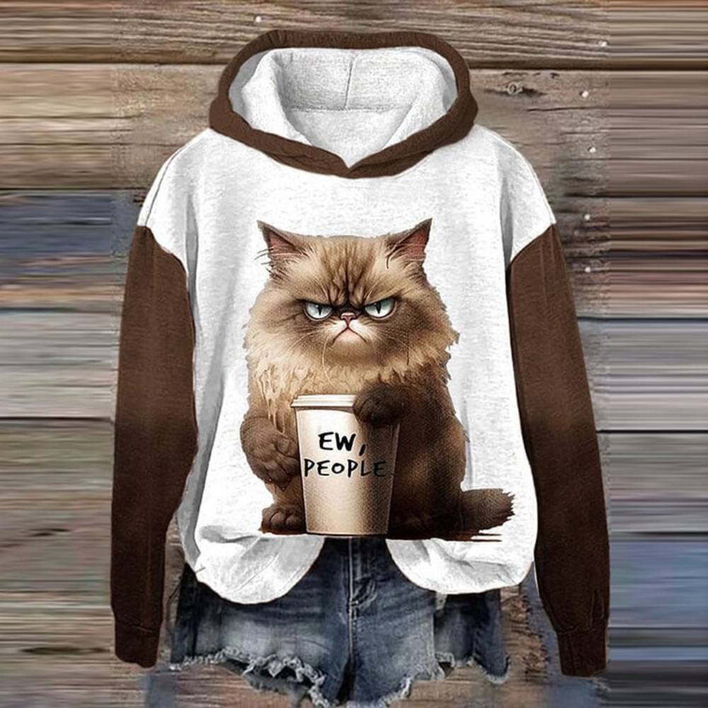 Stilla | Moderne Sweater til Kvinder med Dyreprint