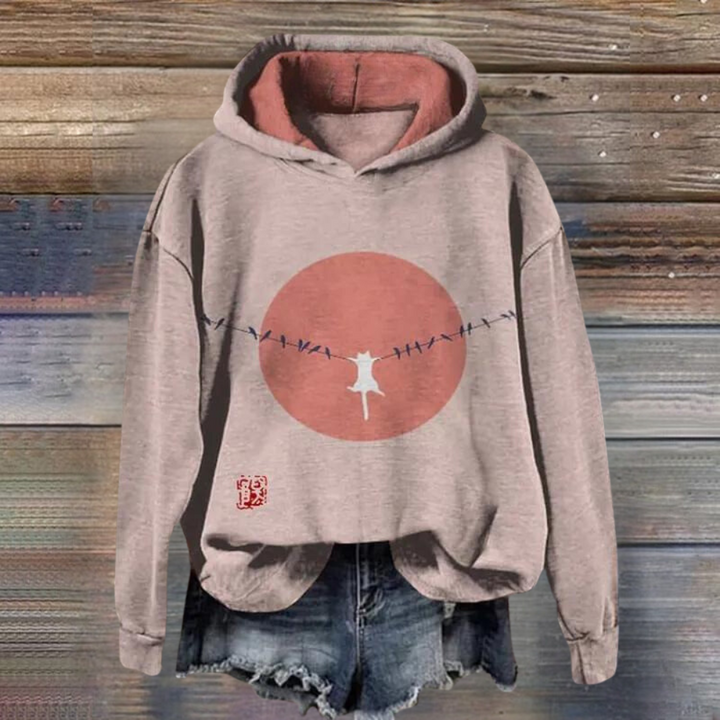 Stilla | Moderne Sweater til Kvinder med Dyreprint
