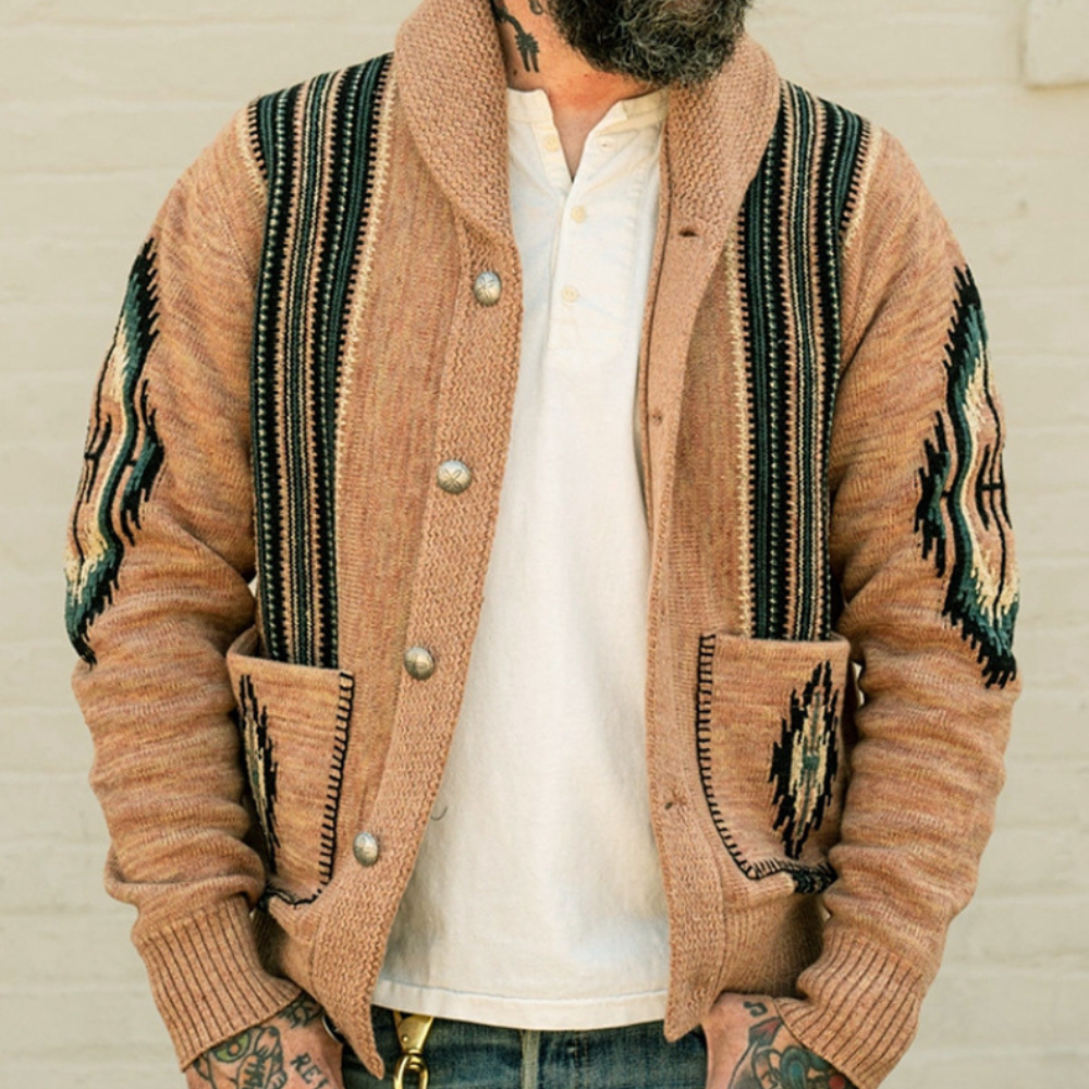 Stilla | Stilfuld Herrecardigan med Knapper